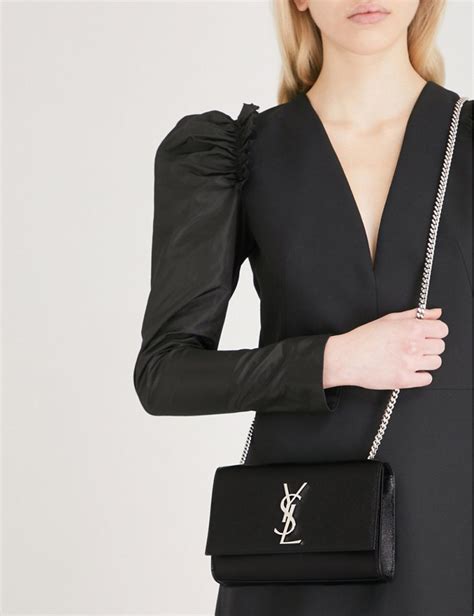 tracolla piccola ysl|Borsa 'Kate' piccola in pelle Saint Laurent .